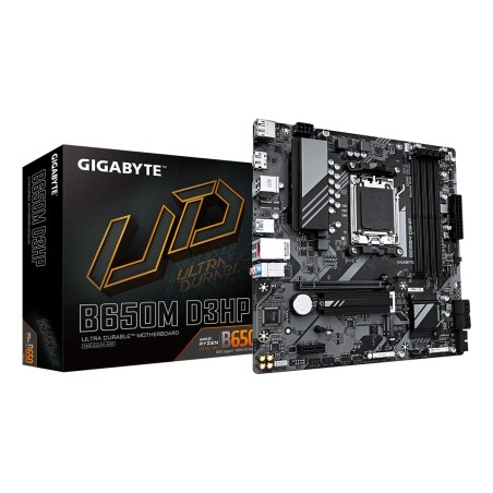 "Buy Gigabyte B650M D3HP Micro-ATX AM5 Motherboard - Unleash Your AMD Power & Performance!"